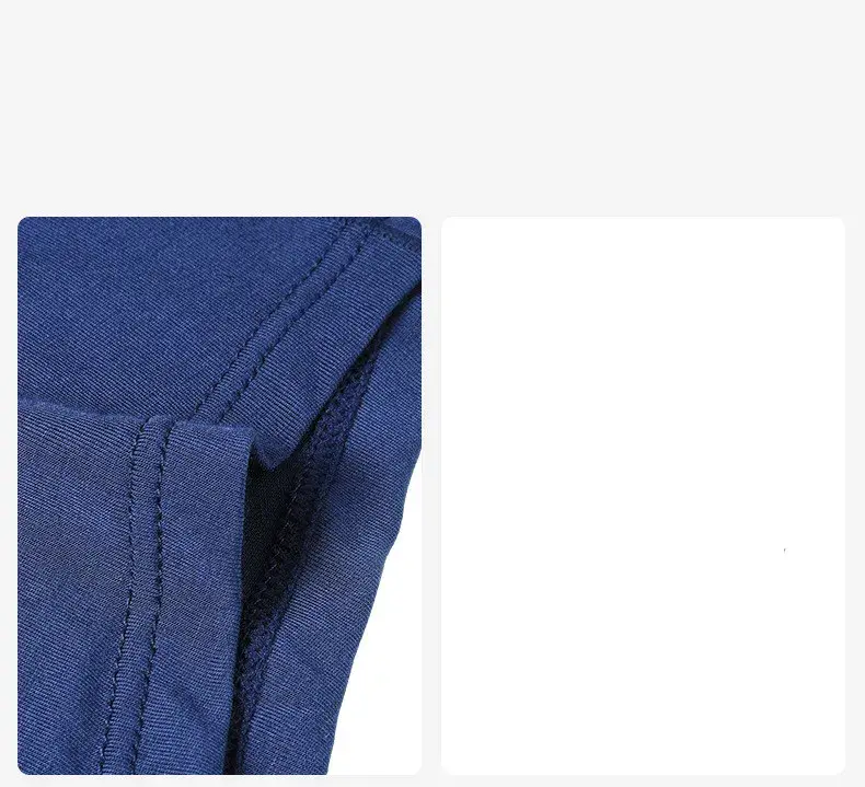 Boxer da uomo Pantaloncini Biancheria intima modale Mutandine da uomo Solido traspirante Proiettile Separazione Pouch Mutande Tronchi maschili Cueca Plus Size — image 9