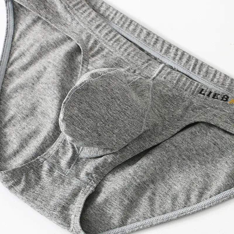 U Bulge Pouch Underwear Men Soft Cotton Briefs Breathable Underpants Solid Lingerie Male Sport Sweat Absorption Panties Knickers — image 5