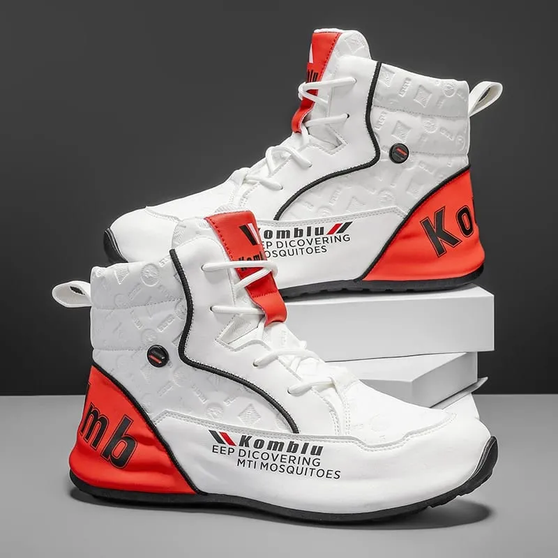 Sneakers casual alte con design in rilievo alla moda Morbide e ammortizzanti Versatili per gli spostamenti quotidiani Scarpe sportive unisex alla moda con rialzo di altezza 9