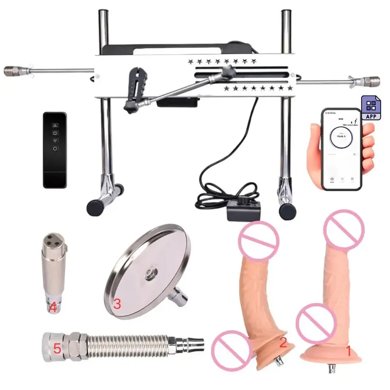 Rough Beast APP Control Powerful Sex Machine for Women And Men Masturbation Love Machine with Dildo Toy Shop Penetration Sextoys