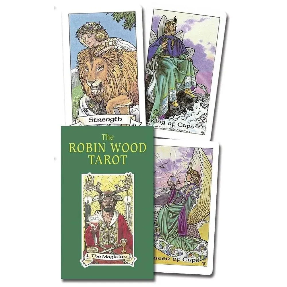 10.3*6cm The Robin Wood Tarot 78 Pcs Cards Rider Waite System