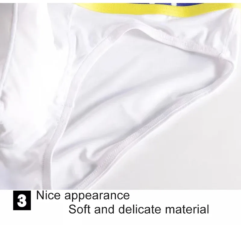 Elephant Nose Sexy Men Underwear U Convex Briefs Pouch Breathable Mesh Sexi Shorts Male Underpants Cueca Gay Penis Silk Summer — image 15