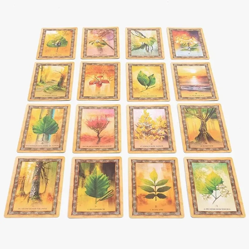 Celtic Tree oracle cards A 25 Tarot deck board games — image 6