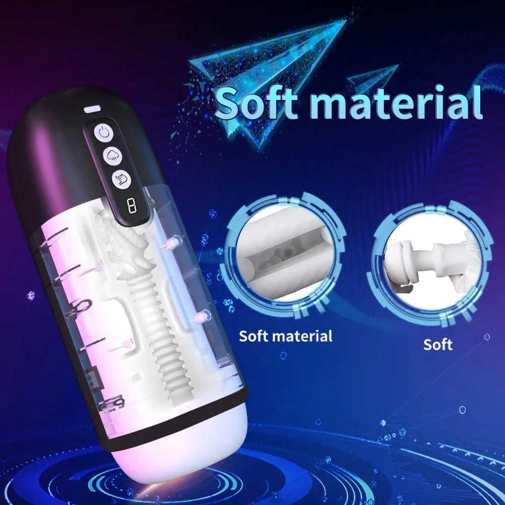 Automatic Sucking Masturbator for Men Penis Massager Real Vagina Pocket Pussy Penis Oral Male Masturbating Cup Adult Sex Toy