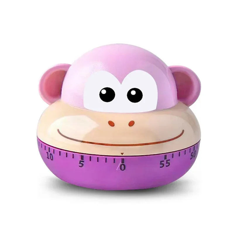 Mechanical Kitchen Timer with Cartoon Animal Pattern Cooking Alarm SCountdown Timer — image 12