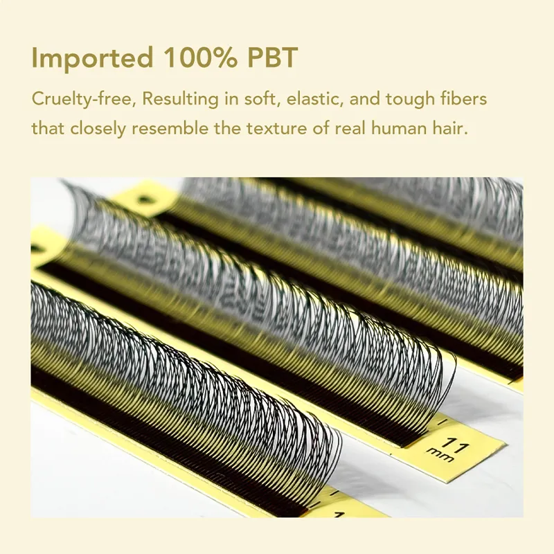 Single Tip 2D Y Eyelash Extension More Denser Softer False Mink Lashes Premade Fans Y Shaped Eye Lashes for Makeup Tools — image 4