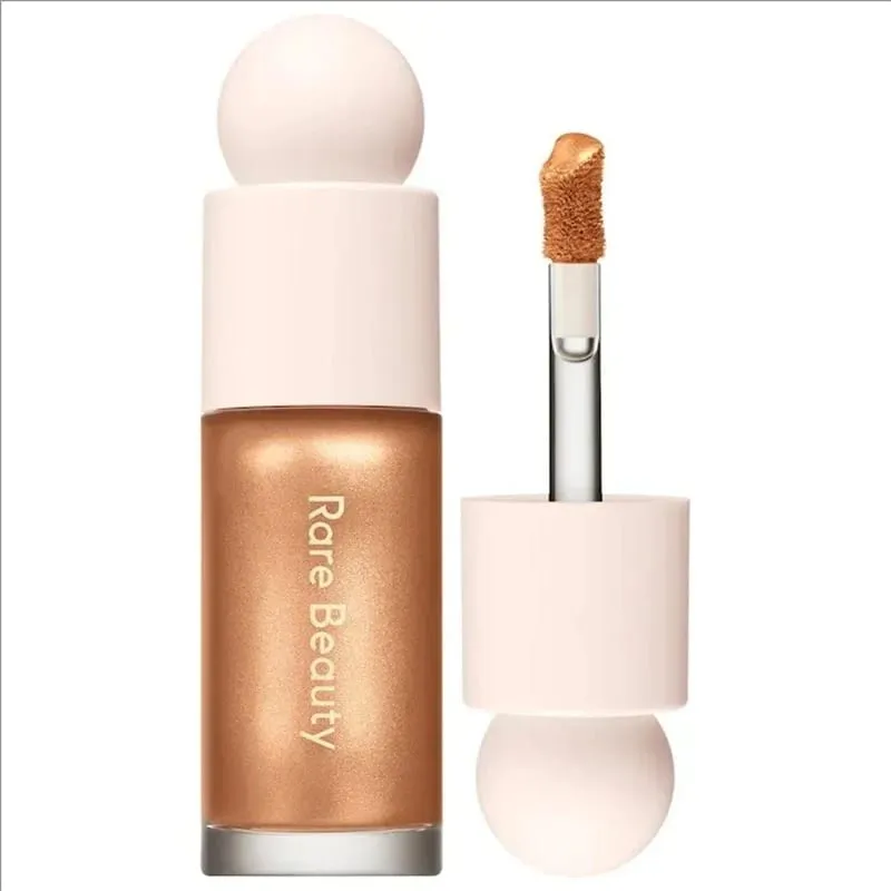 Fashionable Rare Beauty Natural Glitter High Gloss Liquid Moisturizing Butter Lipstick Antique Copper Liquid Makeup Products — image 8