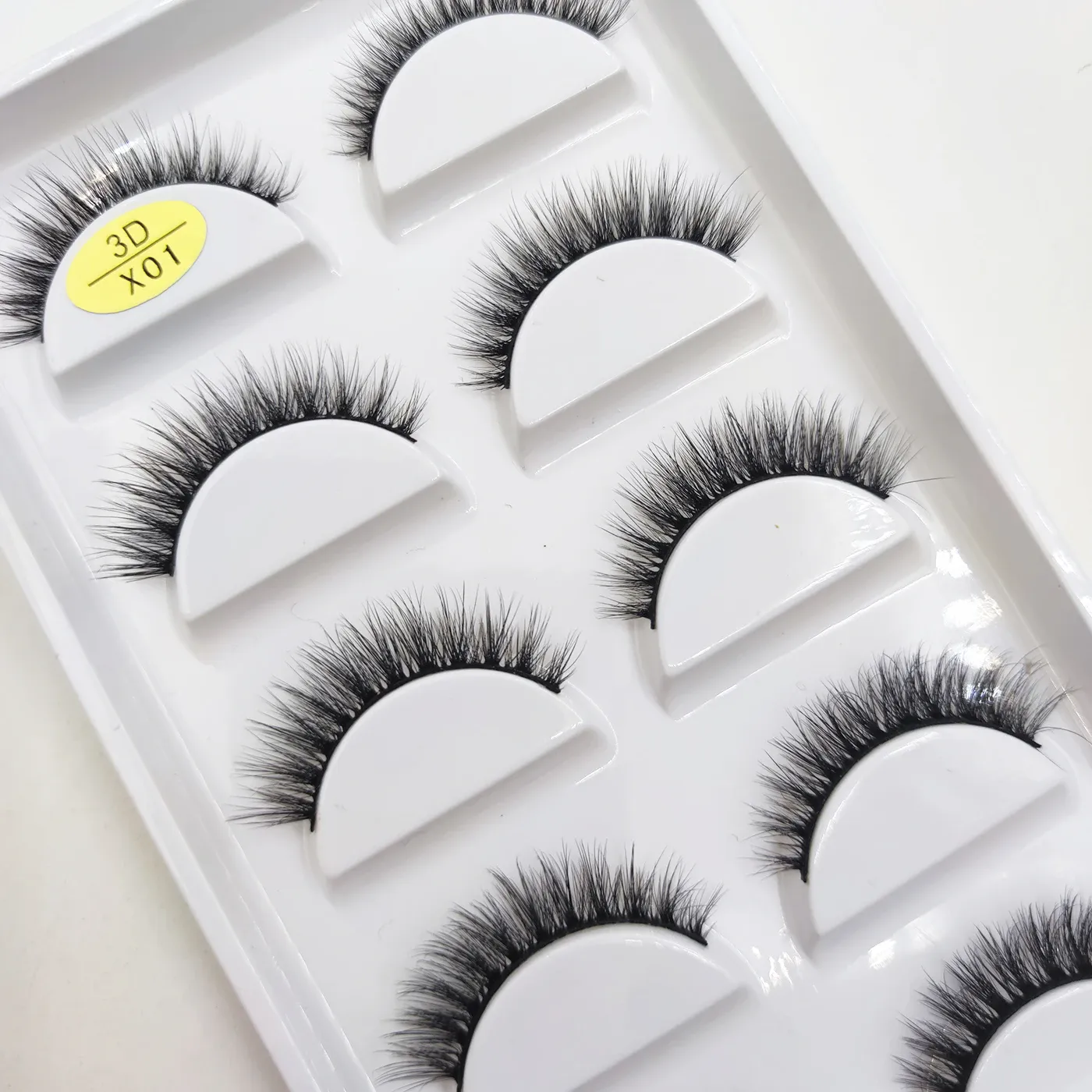 38 Style 5 Pairs Eyelash Natural 3D Mink False Eyelashes Makeup Fake Eye Lashes Faux Cils Make Up Beauty Tools Wholesale — image 4
