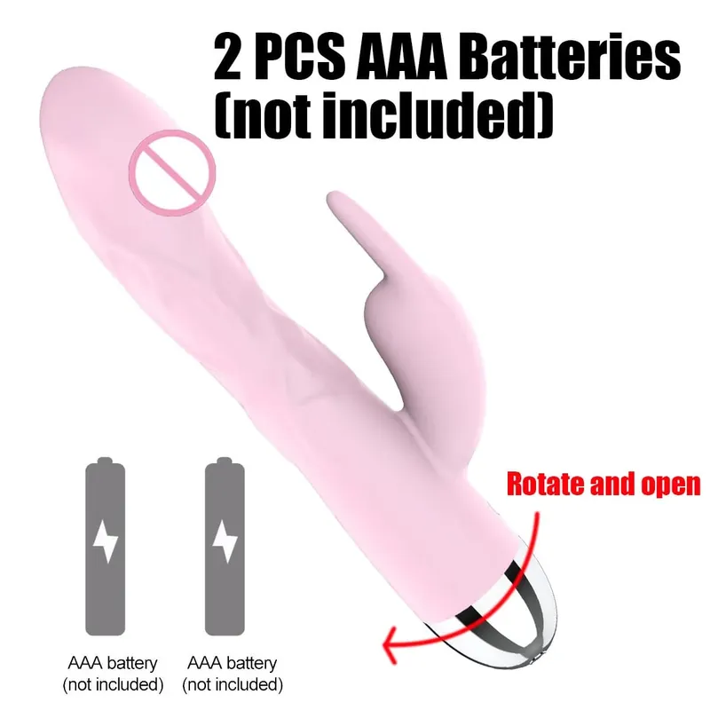 Large Dildo G Spot Vibrator Rabbit Clitoral Clit Stimulation Realistic Penis Sex Shop Sex Toy Adult Product Vibrador for Women — image 11