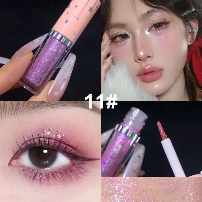 Blue Sequins Liquid Eyeshdaow Glitter Gel Shiny Metallic Eyeliner Pen Diamond Shimmer Waterproof Eye Beauty Party Makeup Tool — image 17