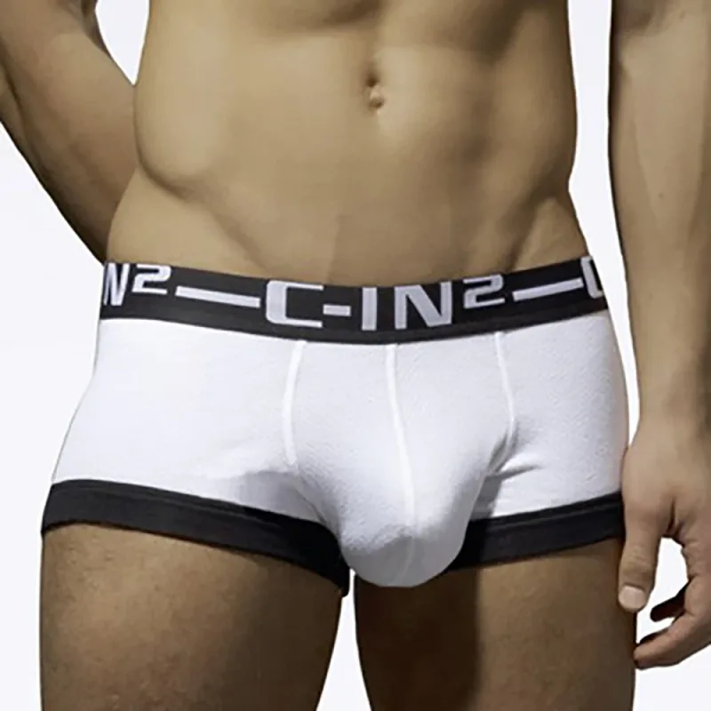 New Arrival Men's Underwear Vintage Breathable Cotton Underpants Beach Style Boxer Low Waist T-back Fashion Briefs For Male — image 1