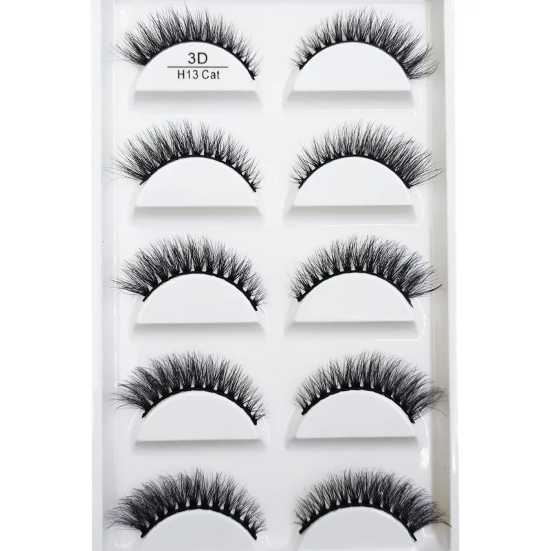 38 Style 5 Pairs Eyelash Natural 3D Mink False Eyelashes Makeup Fake Eye Lashes Faux Cils Make Up Beauty Tools Wholesale — image 17