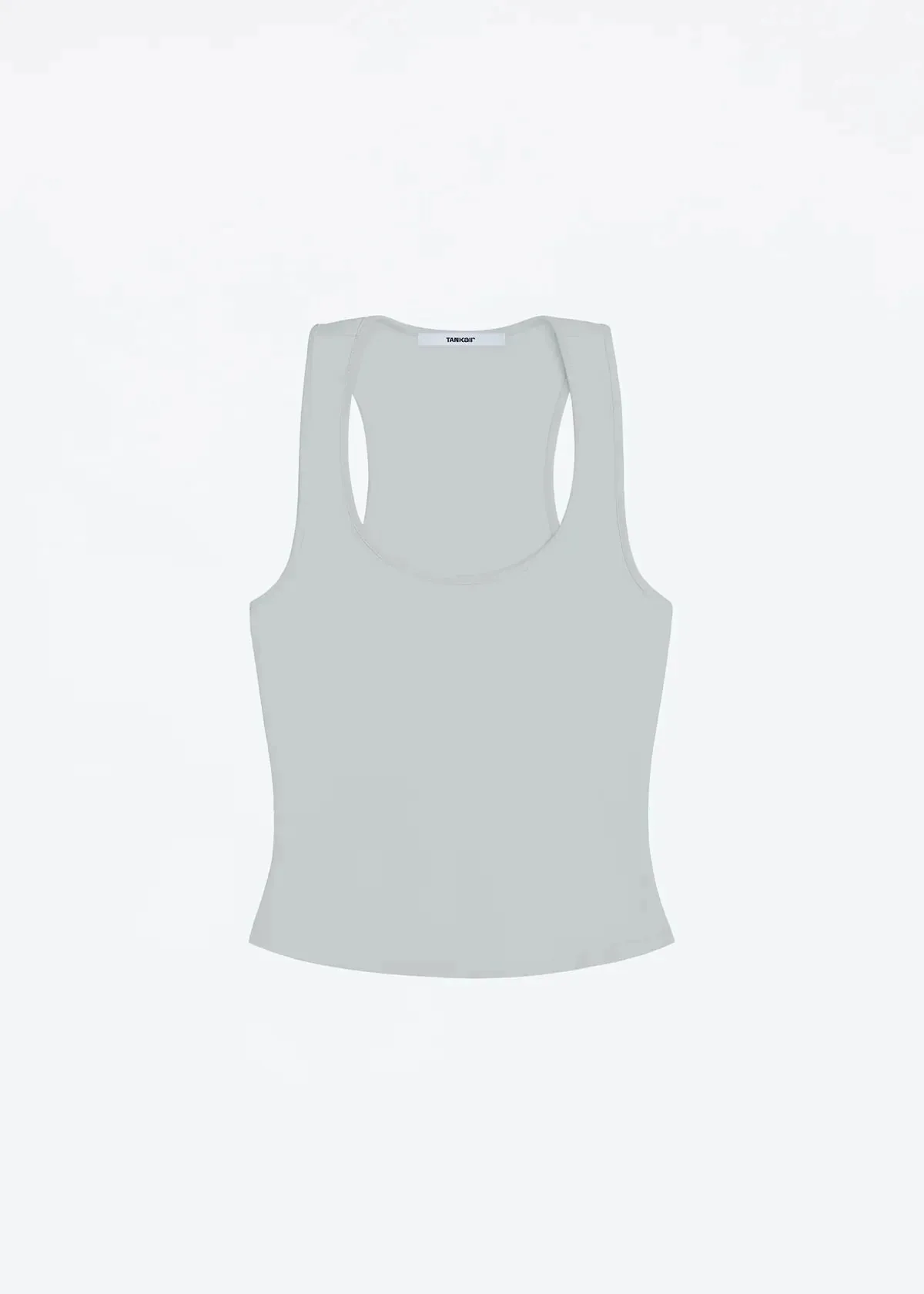 Tank Classic X-shaped Backless Baby Blue and Misty Gray Multi-color Comfortable Elastic Waist Tight Fit Backless Top — image 14
