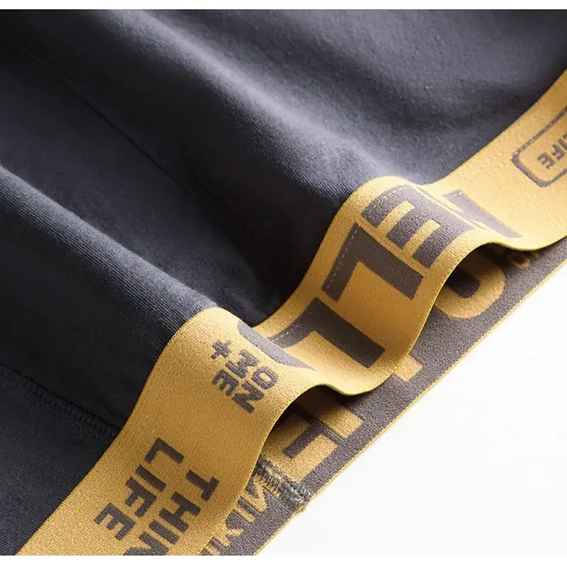 New 4Pcs Men's Underwear Breathable Men Sexy Underwears Phnom Penh Mens Bodysuit Boxer Male Comfortable Underpants — image 5