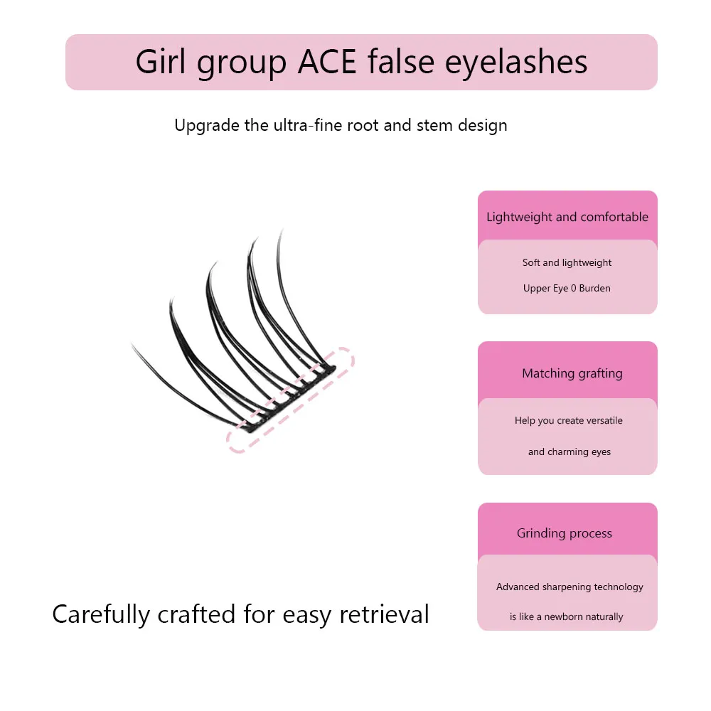 10 rows/12 rows eye black natural mascara extension cluster natural volume personal eye black mixing tray eye black DIY mascara — image 2