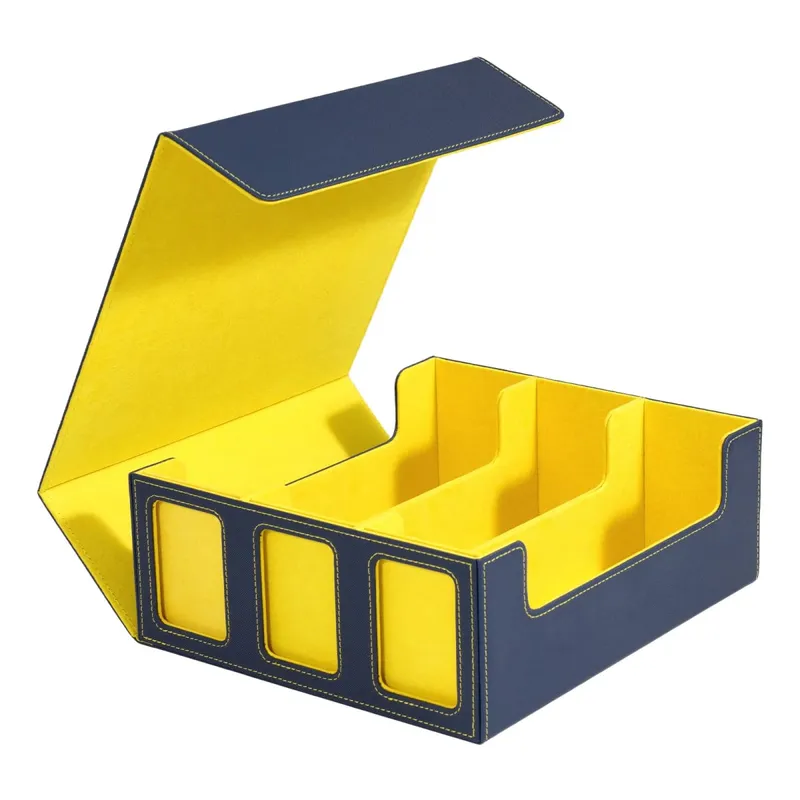 Card Storage Box for Trading Cards 1800+ Deck Box with Display Window Fits for Magic TCG PTCG Sports Cards — image 8
