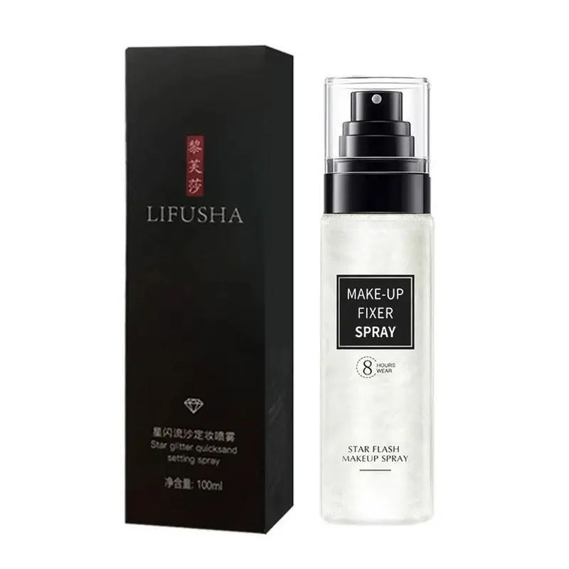 Makeup Setting Spray for Face Waterproof Lasting Refreshing Natural Matte Refreshing Cosmetics quicksand deep moisturizing spray
