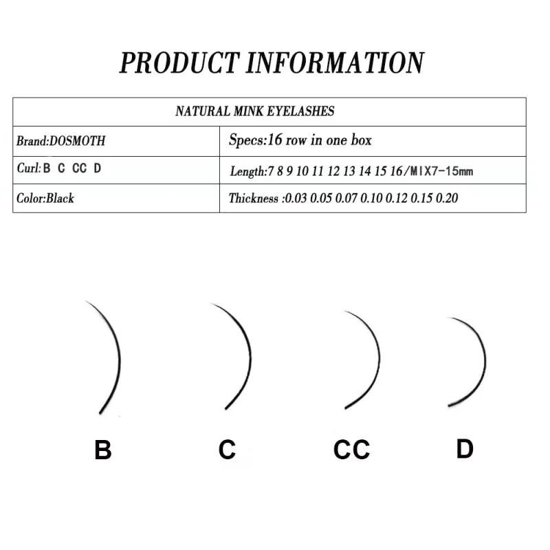 10 boxes 16rows 7-16mm mink eyelash extensions supples False fake eyelash extension individual lashes cosmetics — image 3