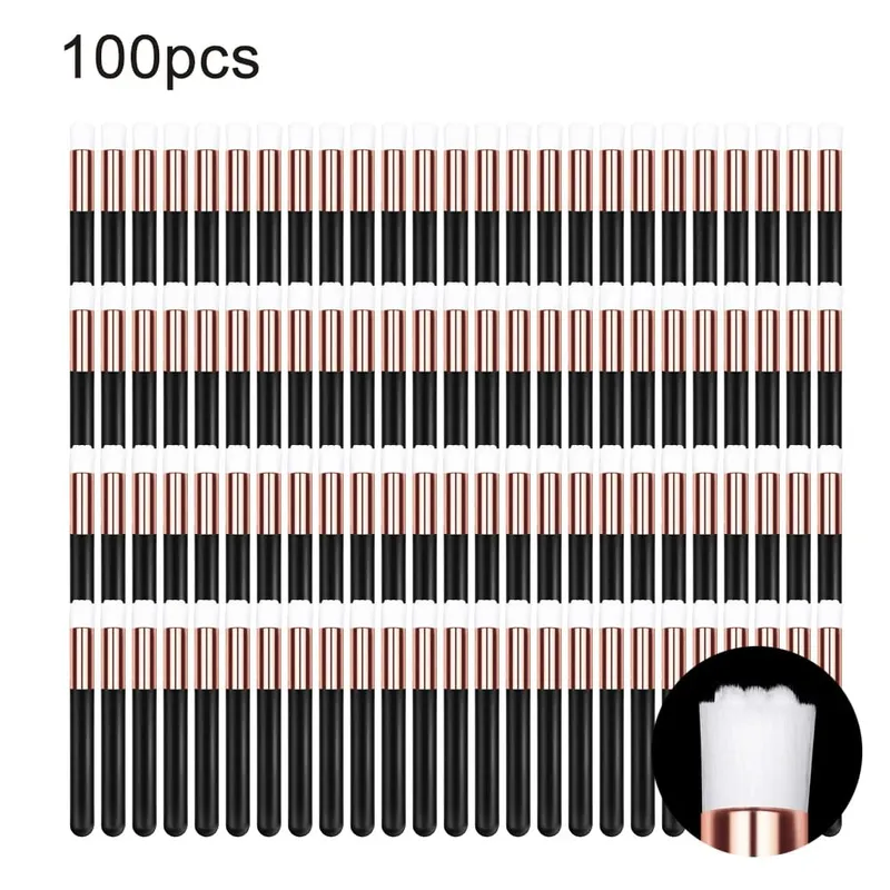 5/20/50/100pcs Wimper Reinigingsborstel Lash Shampoo Borstel Voor Wimper Extensions Peel Off Neus Porie Comedondrukker Tools — image 9