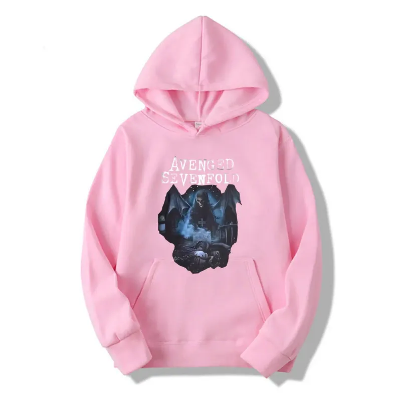Hoodie Avenged Sevenfold Recurring Nightmare lengan panjang — image 17