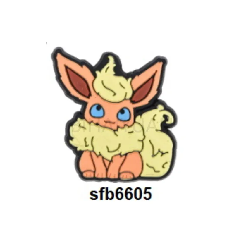 5pcs Pokemon Silicone Focal Beads for DIY Bead Pen Pacifier Chain Clips Beads Children Toys DIY Gift