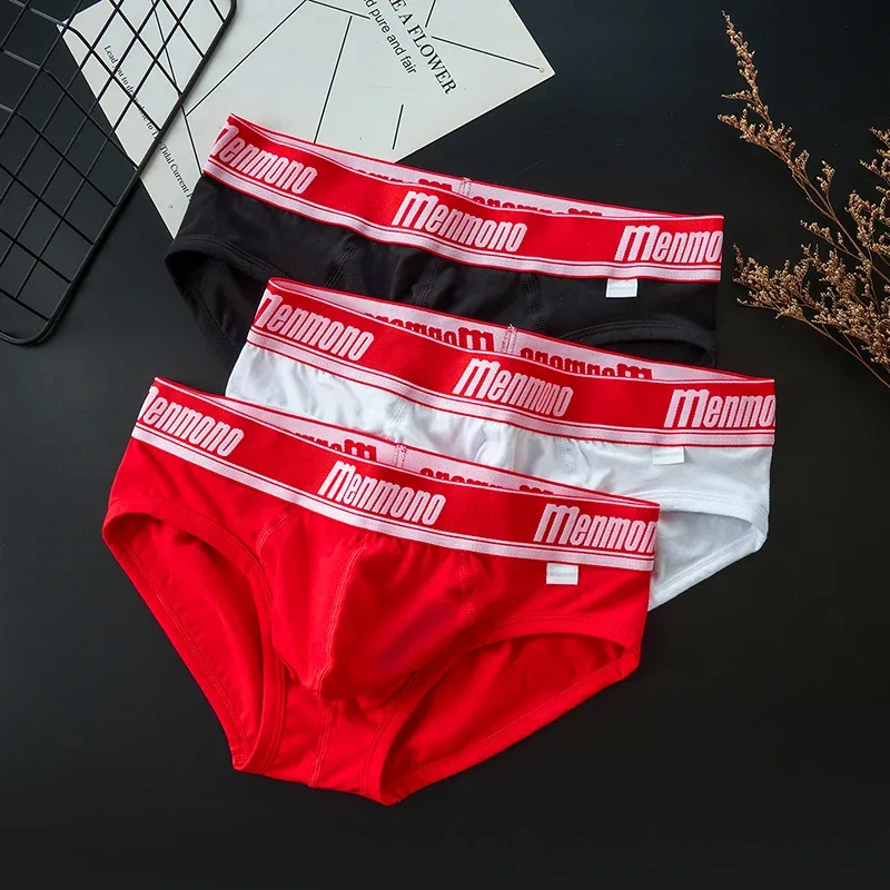 Cuecas masculinas de cintura baixa, cuecas sexy masculinas, maré apertada, verão, algodão, esportes, respirável — image 4