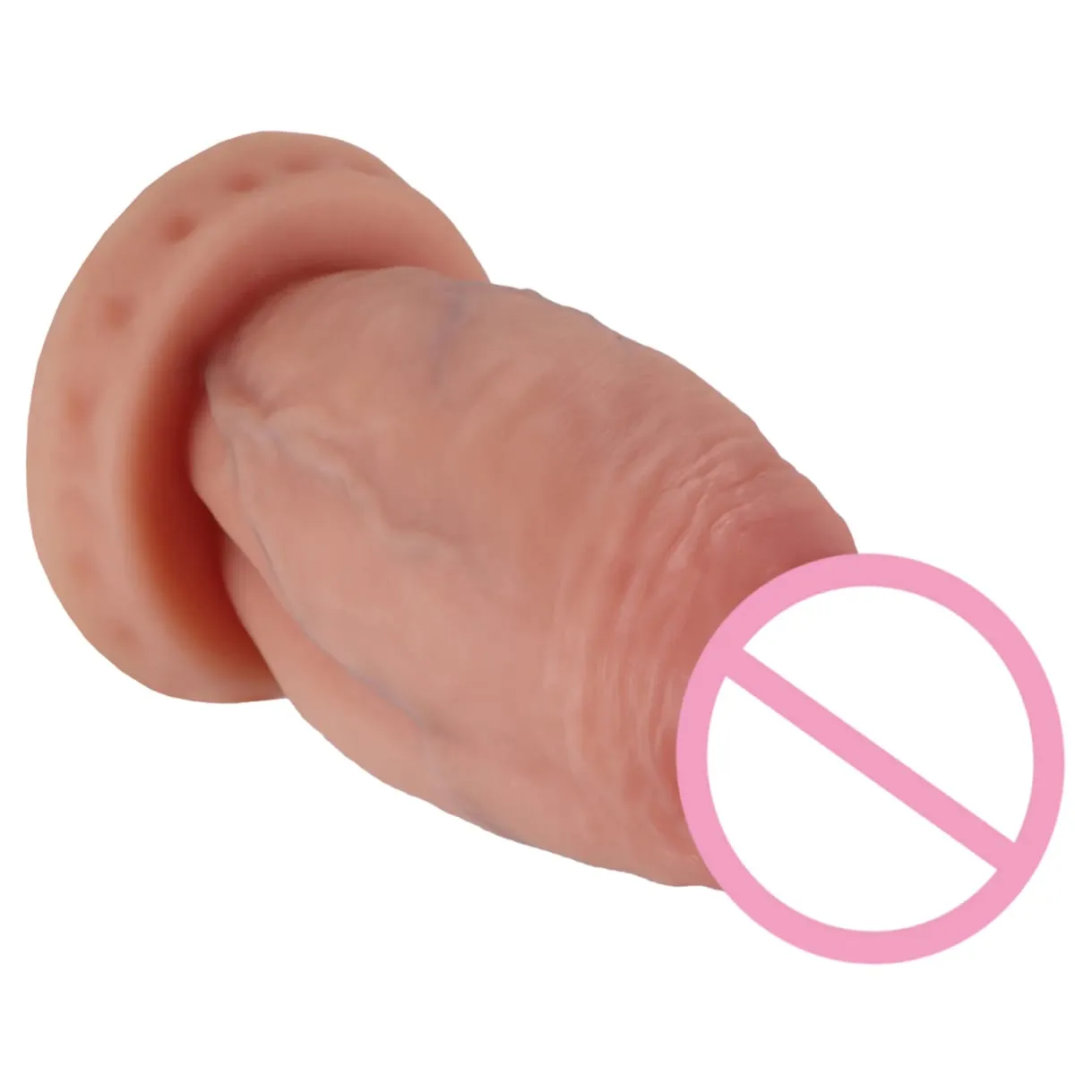 New Realistic Big Huge Thick Anal Dildo Butt Plug Giant Large Soft Silicone Anal Plug Expander Training Adult Sex Toys for Women — image 1