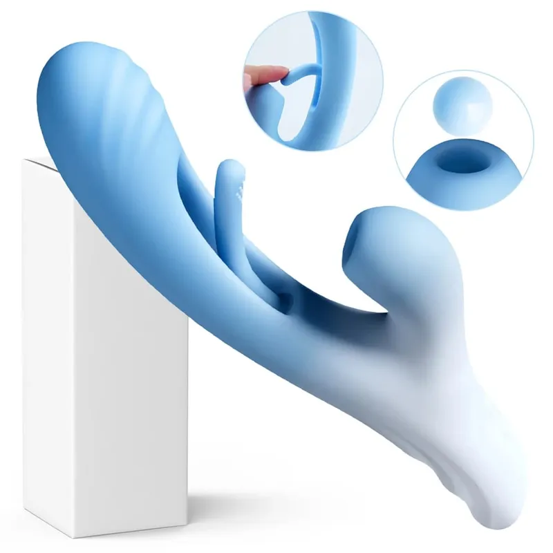 Vibrateur de vagin à battement de champ luxueux pour femmes, ventouse de lapin, vibrateur féminin, masturbateur, jouets sexuels pour femmes — image 8