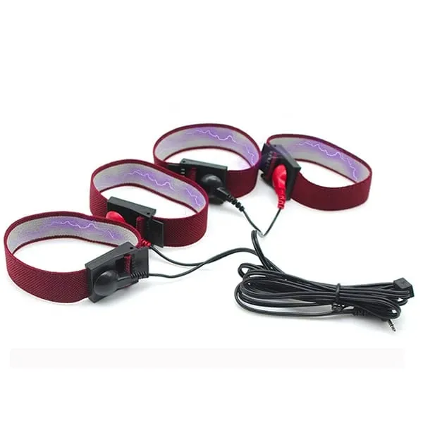 Electric Shock Penis Ring Penis Electro Stimulation Massage Cock Rings Medical Themed Toys For Men Adult Sex Product Accessories