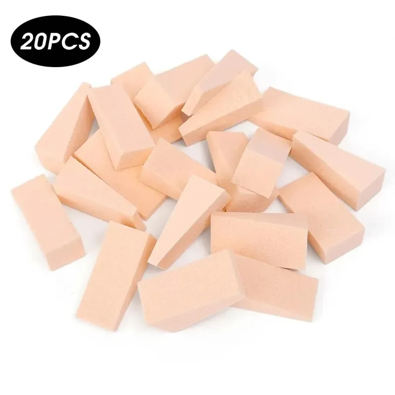 Latex Triangular Sponge Puff Dry Wet Use Makeup Sponge Face Foundation Concealer BB Cream Powder Smearing Puffs Cosmetic Tools