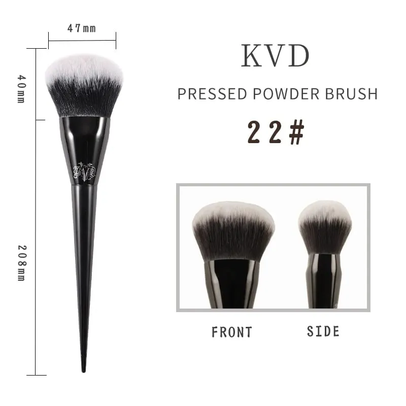 Kat Von D Makeup Brush Foundation Blush Highlight Concealer Powder Sculpting Eyeshadow Brush KVD Brand Makeup Brushes — image 14