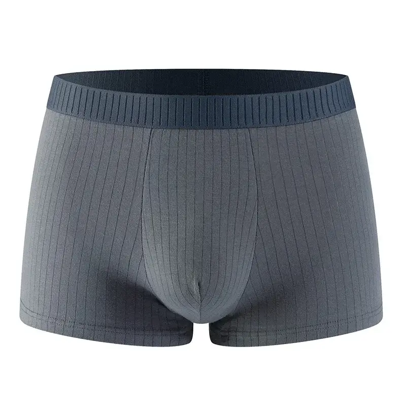 4pcs/set High Quality Cotton Men's Underwear Antibacterial Boxer Shorts Elastic Breathable Men Underpants Soft Male Short — image 17