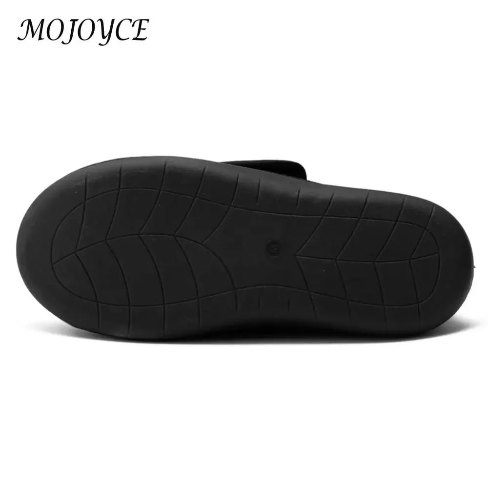 Buty dla diabetyków unisex Szerokie buty do chodzenia z regulowanym zapięciem Wsuwane buty ortopedyczne Trampki z rzepem dla osób starszych — image 7