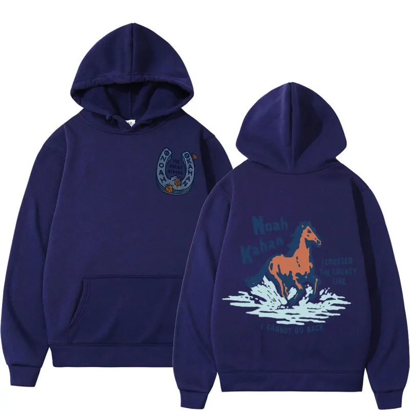 Noah Kahan The Great Divide Tour 2026 กราฟิกHoodiesผู้ชายผู้หญิงเสื้อผ้าแฟชั่นPullover Casualขนาดใหญ่เสื้อฤดูหนาว
