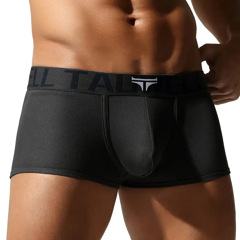 Herrenunterwäsche, hochwertige Boxershorts, einfarbig, hohe Elastizität, schmale Passform, atmungsaktiv — image 11