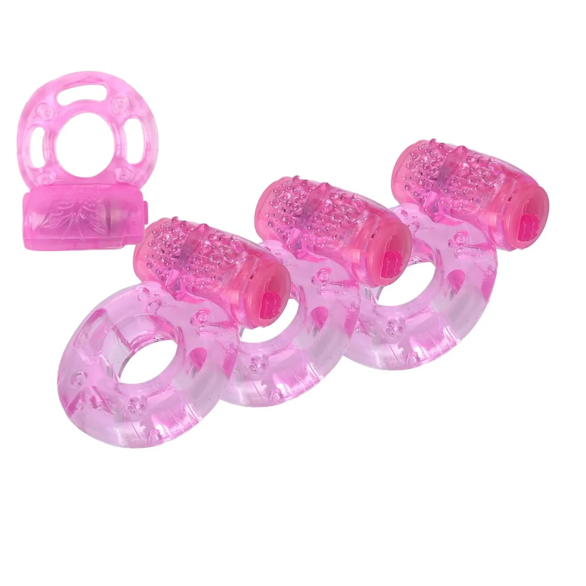 Men Vibrator Ring for Penis Cock Extender Ring Delay Ejaculation Sex Man Toys Couple Sexy Toy Penis Ring Stimulate Vibration — image 1
