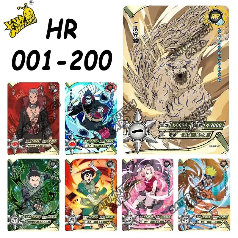 Naruto Card Set Full Series SE BP NR CR PR GP CP SP MR PR SLR OR AR UR ZR Cards Sasuke Anime Collection Card Toy Gift — image 12