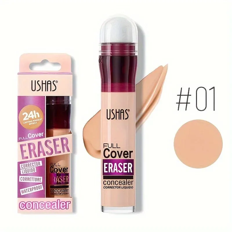 12 Color Sponge Head Liquid Foundation Makeup Concealer Lasting Waterproof Concealer For Full Coverage Dark Circles