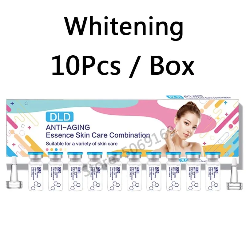 10pcs/box Korea BB Cream Glow Ampoule Skin Booster Serum Kit Whitening Niacinamide Foundation Moisturize Rejuvenate Skincare