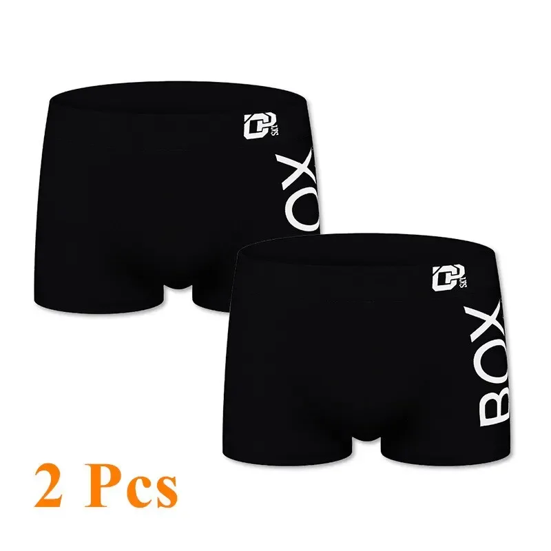 1/2/3/4 pçs orlvs boxer masculino sexy roupa interior macio longo algodão macio cuecas masculinas 3d bolsa shorts sob o uso calças curtas