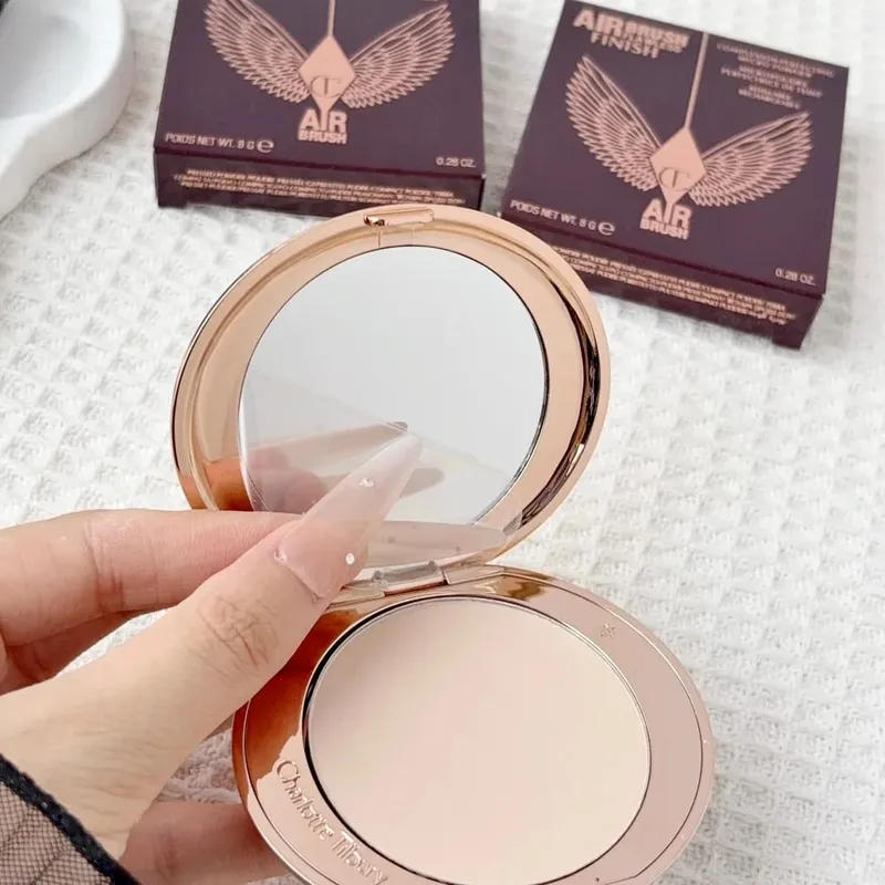 Charlotte Tilbury Concealer Cushion Silky Setting Powder Concealer Portable Long-lasting Foundation Makeup With Box Gifts — image 6