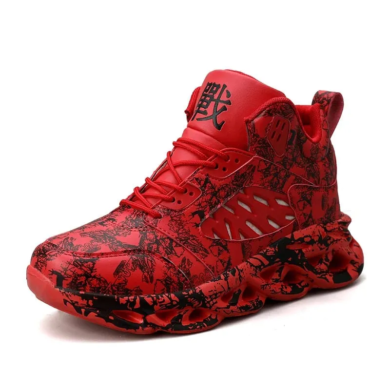 New Casual Thick Bottom Men's Sports Shoes Anti-Slippery Waterproof Male Sneakers Outdoor Walking Jogging Athletic Shoes