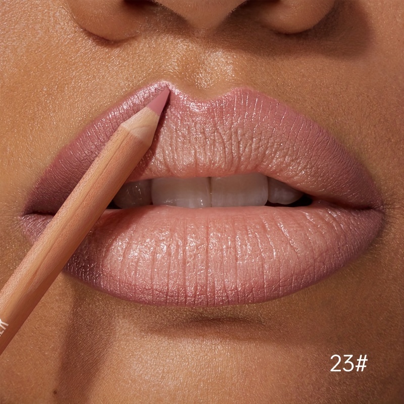 1pc Matte Lipstick & Liner Pen Waterproof Long-Lasting Non-Stick Berry Shades for All Skin Types Makeup Pencils for Women — image 5