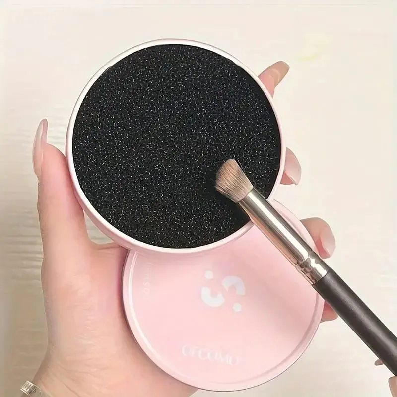 Makeup Brush Cleaner Color Removal Cleaner Sponge Quickly Easily Clean Makeup Brushes Powder Without Water Chemical Solutions — image 6