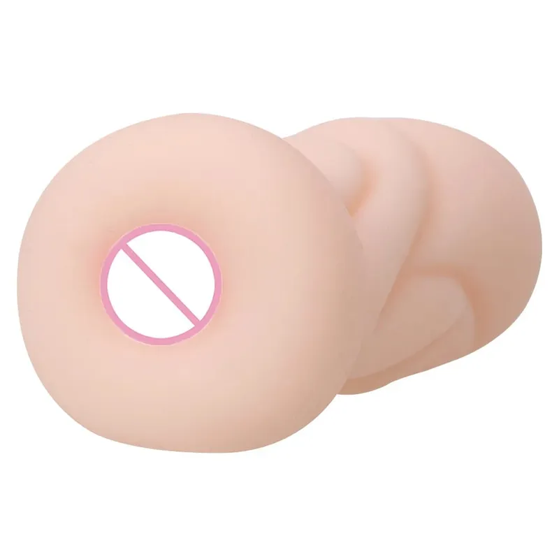 11cm Silicone Male Masturbator Artificial Mouth Anal Vaginal For Men 18 Penis Pump Glans Sucker Real Pussy Sex Toys Erotic Goods