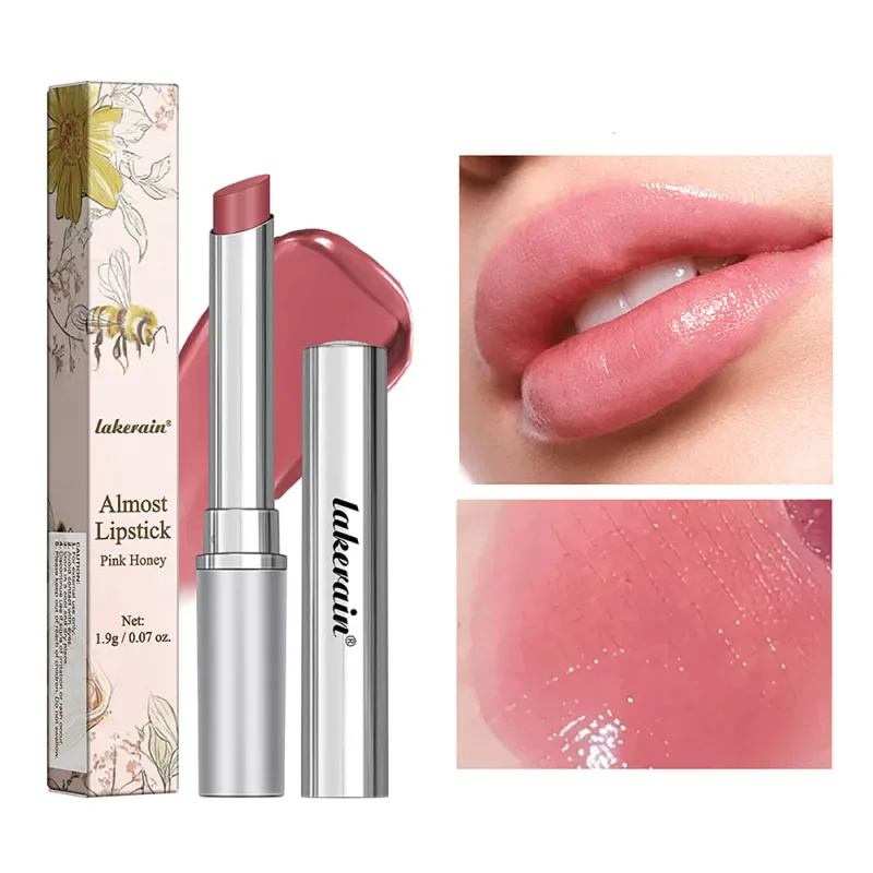 Moisturizing Hydrating Lip Balm Glossy Glass Lip Long Lasting Lip Care Natural Nude Shade for Lip Makeup