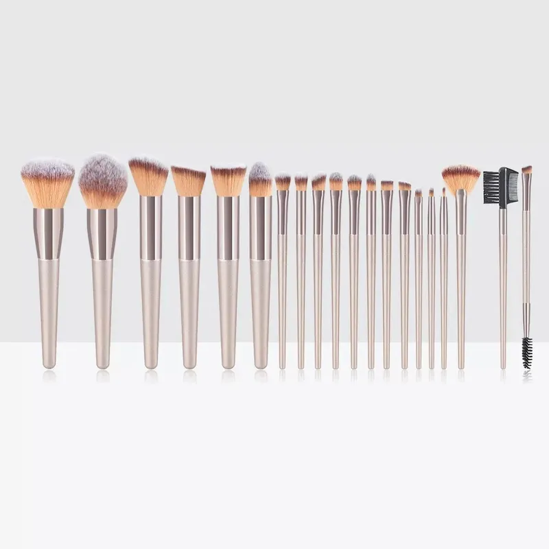 12pcs Makeup Brush Kit Soft Synthetic Hair Make Up Brushes Foundation Blush Eyeshadow Cosmetic Makeup Tools — image 21