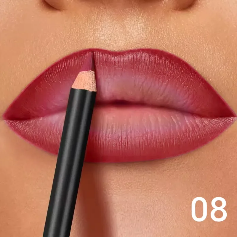 Pelapik Bibir Matte Kalis Air 6 Warna - Formula Tidak Pemindahan Tahan Lama Kemasan Matte 6 Warna Serbaguna — image 15
