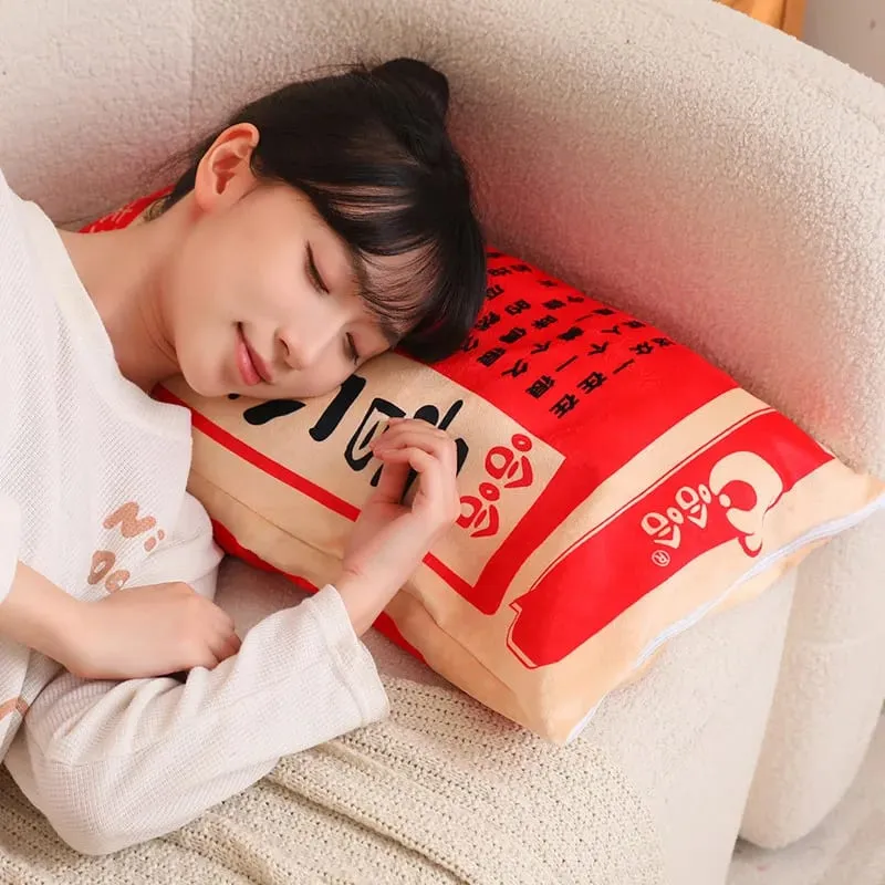 New Giant Size Simulation Chinese Bag Of Melon Seed Plush Toys Soft Soothing Pillow Mattress For Kids Family Funny Toys For Kids — image 4