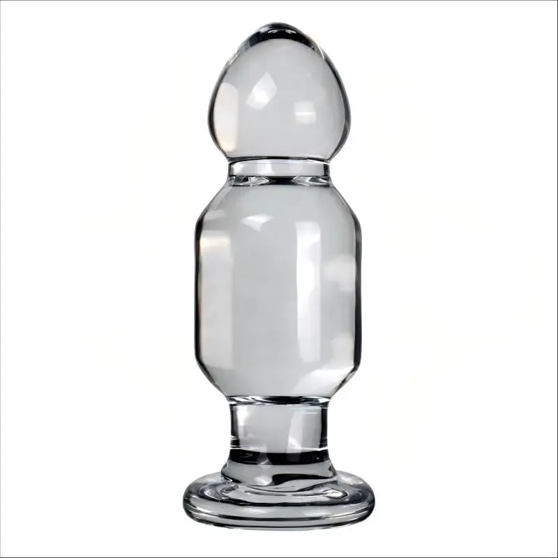 Large Diameter Glass Dildo Female Masturbator Male Prostate Stimulation Anal Expander Plug Adult Sex Toy for Enhanced Pleasure — image 4